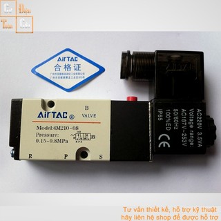 Van Điện Từ Airtac 4M210-08