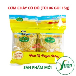 (Bán sỉ) Cơm cháy Cố Đô (Thùng 24 gói 90g) cơm cháy chà bông đặc sản Ninh Bình - Vườn Đặc Sản