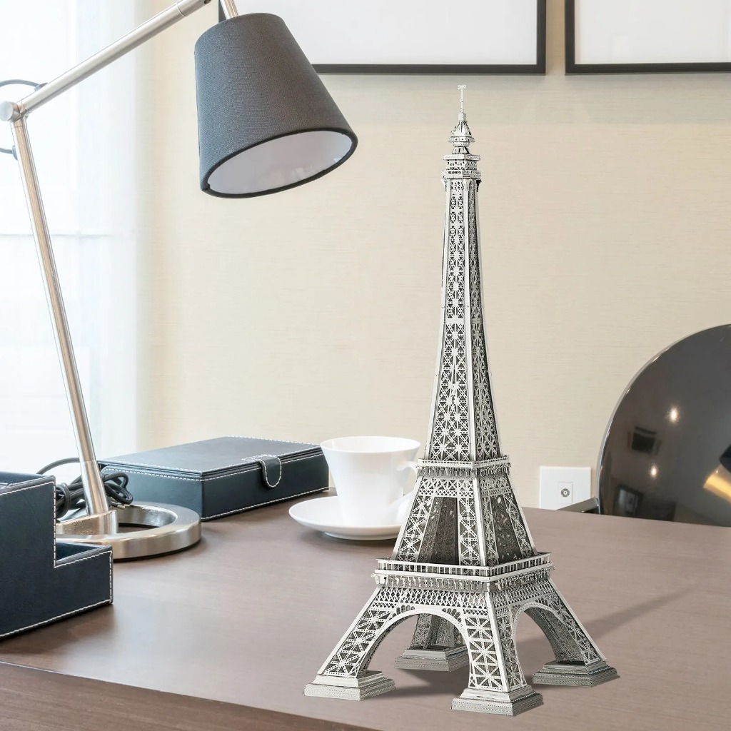 Mô Hình 3D Lắp Ráp Kim Loại Piececool Tháp Eiffel (96 mảnh, Paris Eiffel Tower) HP238-S