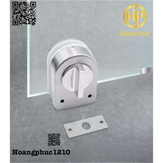  Chốt cửa kính cường lực không cần khoan kính 