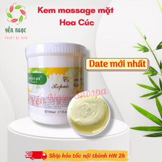  Kem massage mặt Hoa Cúc hũ 500g cho spa 