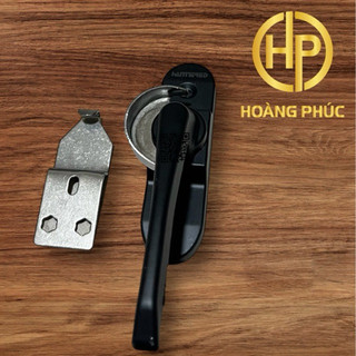 Khoá sò tay gạt  cửa lùa 3001 màu đen