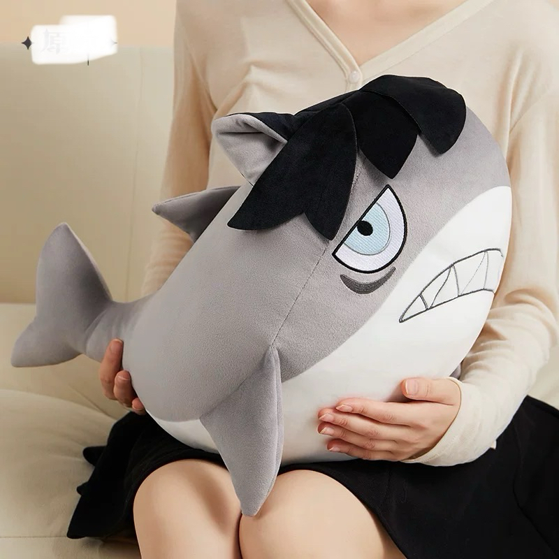 [Genshin Impact] Gấu Bông Ôm Hình Cá Wriothesley Chủ Đề Teyvat Zoo Sở Thú