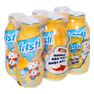 Lốc 6 chai sữa chua uống fristi đủ mùi 80ml