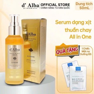Xịt Khoáng Serum D'ALBA 50ml, 100ml Frist Spray giúp da mặt căng bóng ,cấp ẩm toàn diện - Cam Kết Chính Hãng 100%