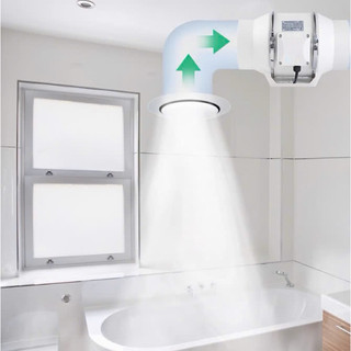 Quạt thông gió hướng trục Phi 100 - 220m3/h - 35W