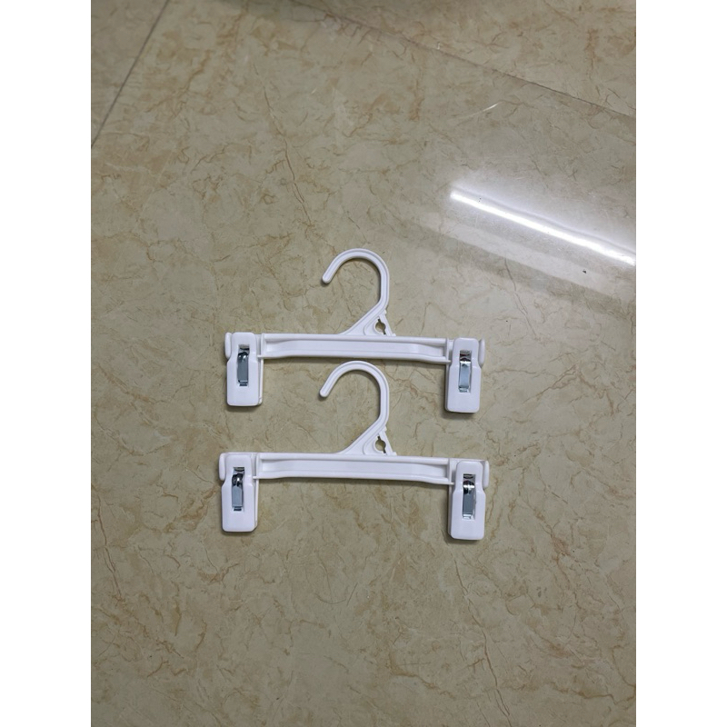 Combo 10 móc kẹp trẻ em trắng sữa