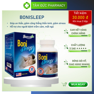 Bonisleep - an thần, giảm stress, mang lại giấc ngủ ngon