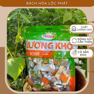  Lương Khô Mini Kiwi FUCUCO - Túi 25 Viên 400g- Bổ Sung Năng Lượng Thích Hợp Du Lịch Ăn Vặt – Bách Hóa Lộc Phát 
