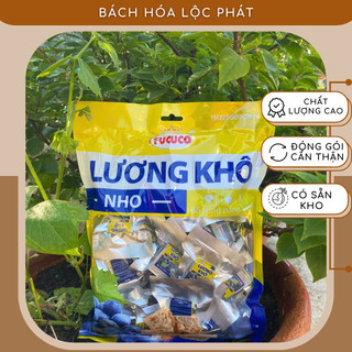  Lương Khô Mini Nho FUCUCO - Túi 25 Viên 400g- Bổ Sung Năng Lượng Thích Hợp Du Lịch Ăn Vặt – Bách Hóa Lộc Phát 