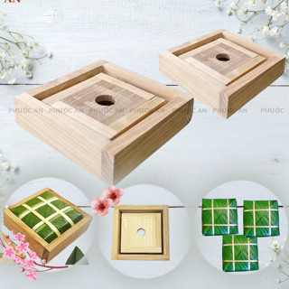 Khuôn Bánh Chưng Thông Minh Nhiều Kích Cỡ - Khuôn Gỗ Thông ANPO