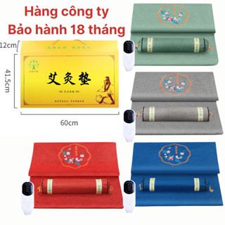Thảm ngải cứu chườm nóng bằng điện giúp loại bỏ hàn khí giảm đau mỏi giúp ngủ ngon chỉnh điện 10 cấp độ