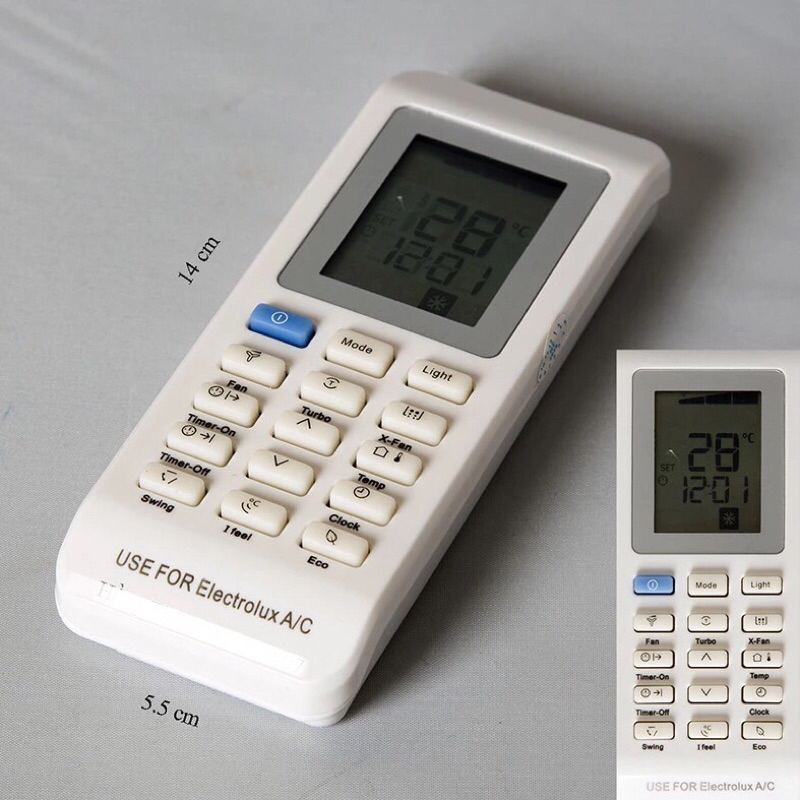 Remote máy lạnh Electrolux eco + Pin