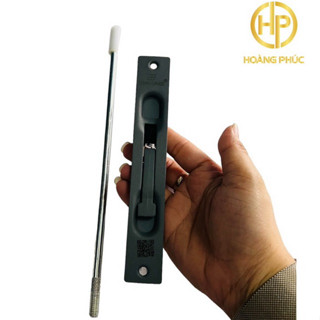 Chốt âm TPR cửa nhôm / sắt màu xám Xingfa kèm ty