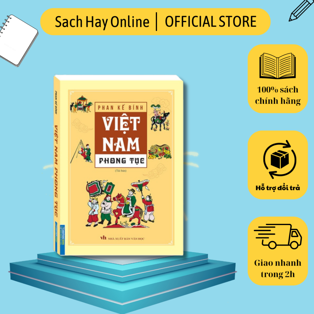 Sách - Việt Nam phong tục (bìa mềm) (tái bán)