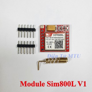 Mạch - Module Sim 800L Sim800L V1 V2 (3.7V - 4.2V) GMS GPRS