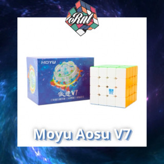 Rubik 4x4 Moyu Aosu V7 Nam châm Ballcore Tripple Track UV 2024