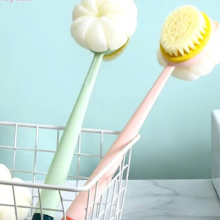 Cây bông tắm 2 mặt, Cây Cọ Tắm 2 Đầu Mẫu Cao Cấp, Cọ Chà Lưng kèm bông tắm 2 mặt Vệ Sinh Cơ Thể Mềm Mại Cao Cấp và