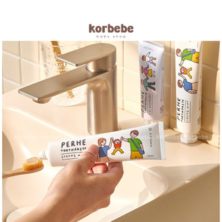 Kem đánh răng cho bé Perhe Toothpaste Hàn Quốc 80g