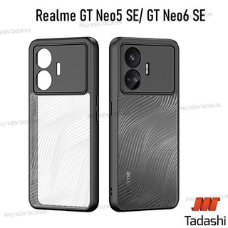 Ốp lưng CHỐNG Ố Realme GT7/ GT Neo 6 SE Viền Dẻo TPU, Lưng Cứng Mờ Chống Bám Vân Tay, Bảo vệ camera