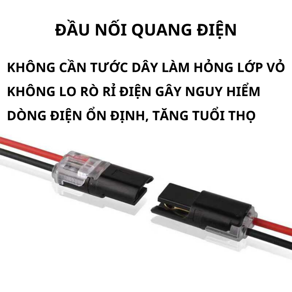 Đầu Nối Dây Điện 22-20AWG Kết Nối Dây Điện Dây Điện Không Cần Hàn Tiện Lợi