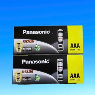 Combo 2 hộp 60 viên pin đũa AAA Panasonic R03NT/2S - Pin chính hãng date mới