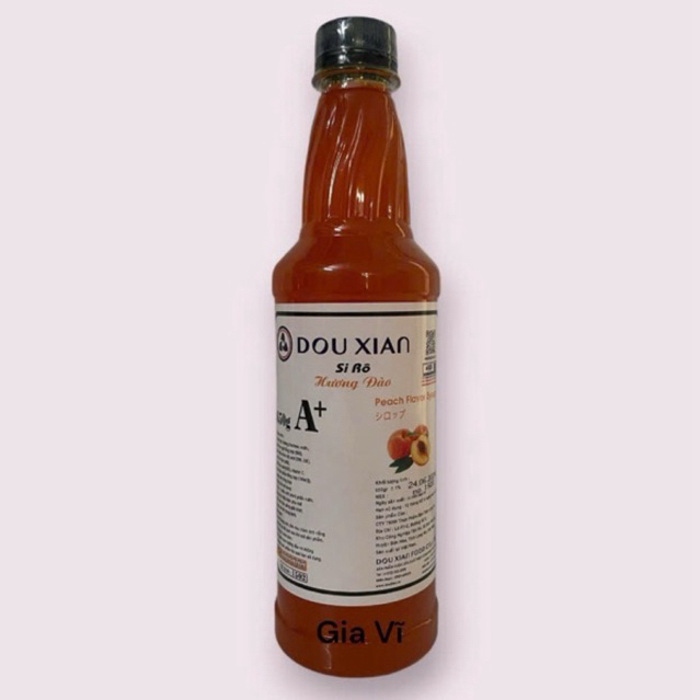 Siro Đào A+ Douxian 650g date mới