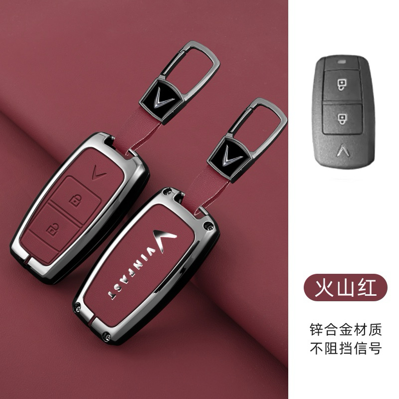 Ốp kim loại Vinfast VF3 xe điện-Lưng logo Vinfast cao cấp