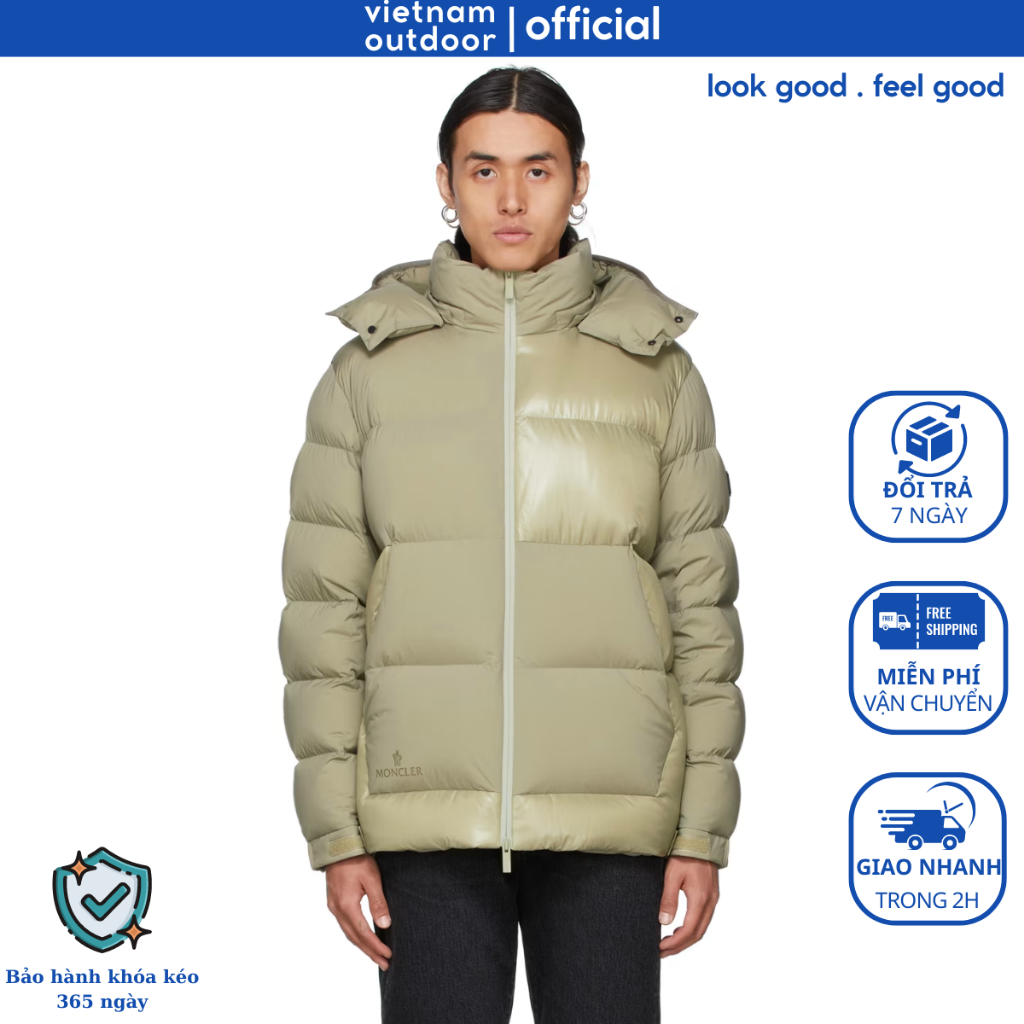 Áo Khoác Phao Nam MONCLER PALLARDY PADDED COAT Giữ Ấm Mùa Đông Chất Lông Vũ Chống Thấm Nước