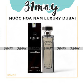 Nước Hoa Luxury Dubai Black Màu Đen Mùi Nam Hương Thơm Cá Tính Chính Hãng 50ml