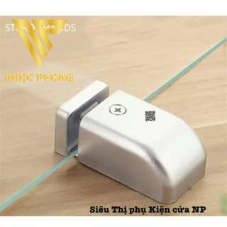 Cục định vị dẫn hướng bánh xe cửa lùa kính cường lực