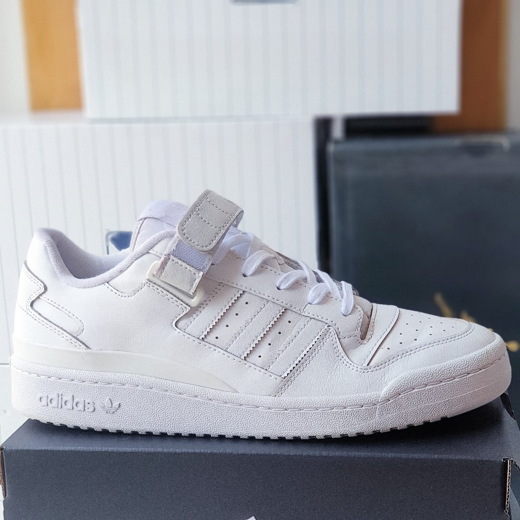 Giày DAS Forum Low Nam trắng, size 44, real 2hand