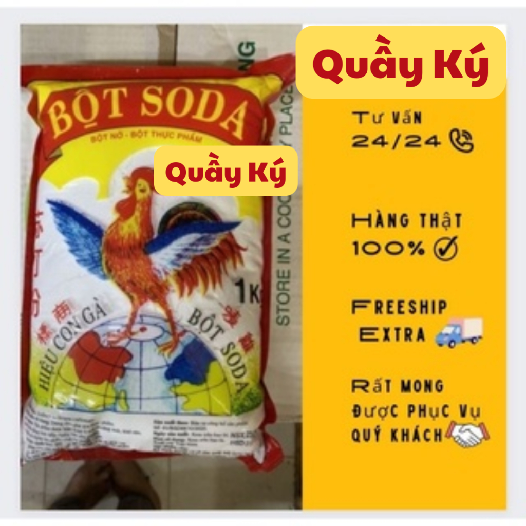 BỘT SODA CON GÀ GÓI 1KG TIẾT KIỆM