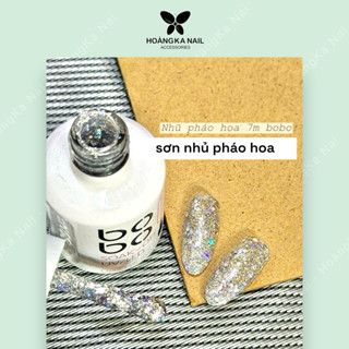  Sơn Gel Nhũ Khổng Tước nhủ pháo bông 15ml  Nhũ Siêu Bắt Sáng  Sơn Gel nhũ - Phụ kiện nail Hoàng Ka 