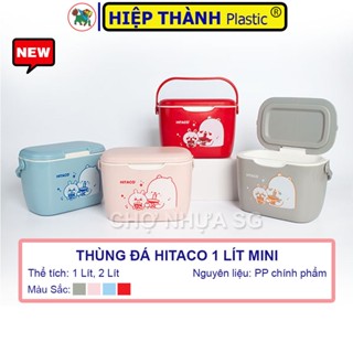  Thùng Đá HITACO 1 lít 2 lít 6 lít Mini Giữ Nhiệt Đựng Trà Sữa Đồ Uống Nhựa Hiệp Thành 