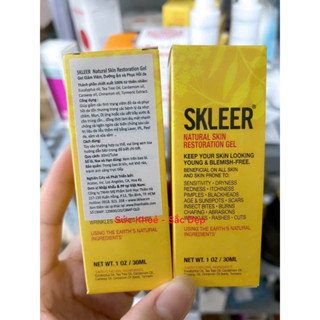 Gel giảm viêm, dưỡng ẩm, phục hồi da SKLEER Natural Skin Restoration (30ml )