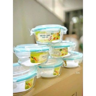 THỐ THỦY TINH 620ML TRÒN ( 1 cái )