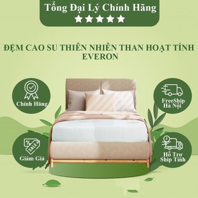 [EVERON] Đệm,nệm cao su thiên nhiên than hoạt tính cao cấp,làm mát,Nhắn tin để hỗ trợ chính sách tốt