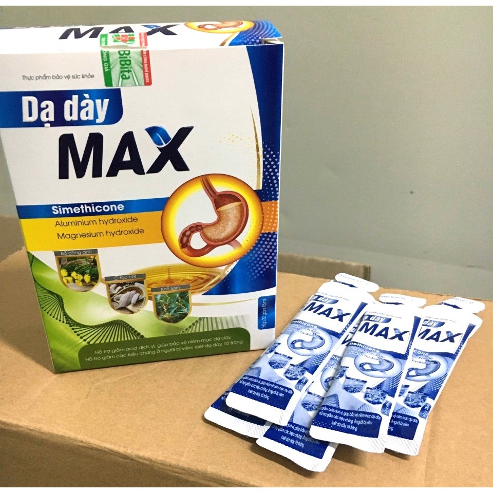 Dạ Dày Max hỗ trợ giảm viêm loét dạ dày tá tràng, Người viên đau dạ dày, hành tá tràng, trào ngược d