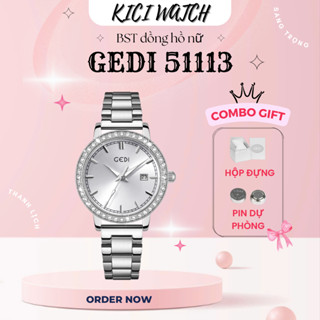 Đồng Hồ Nữ Đính Đá, Đồng Hồ Nữ Dây Thép Mặt Tròn Chính Hãng 6652 Khoá Thông Minh Chống Nước.