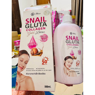 body lotion Kich trắng snail chất kem hồng nhạt chuẩn thái