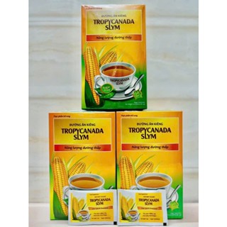 Đường Bắp Ăn Kiêng TROPYCANADA SLYM dùng tốt cho người ăn kiêng, tiểu đường, thừa cân và huyết áp cao - Hộp 50 góix2,5g