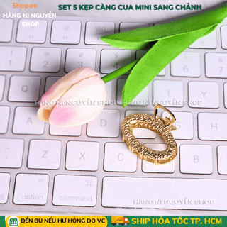 Set 5 kẹp tóc Hàn quốc siêu xinh