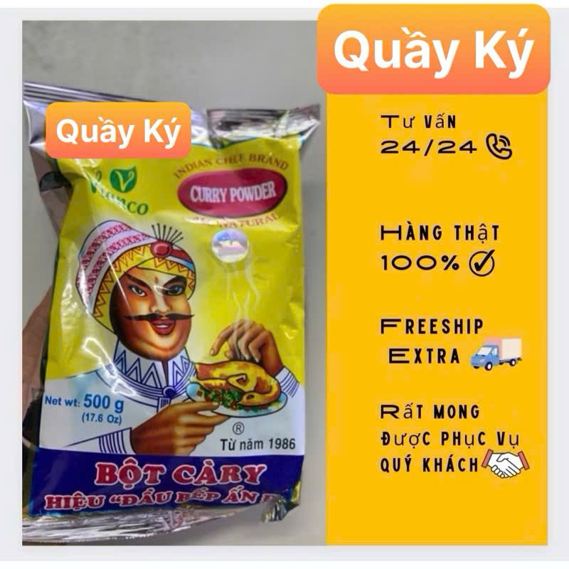 Bột cà ri việt ấn 500gr