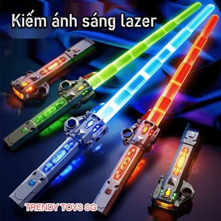 [ĐỔI MÀU] Kiếm ánh sáng Lazer phiên bản mới, Kiếm phát sáng có khả năng ghép đôi và thay đổi màu sắc quà tặng cho bé