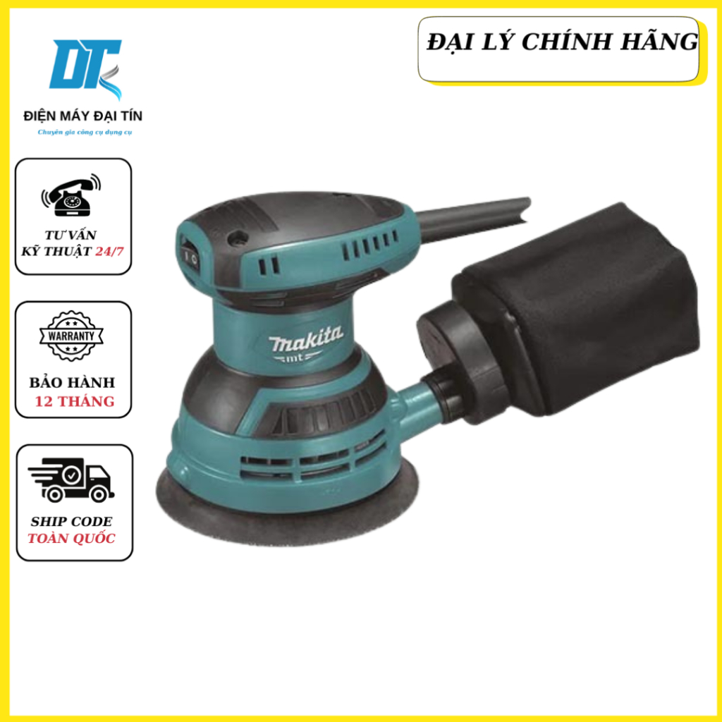 MÁY CHÀ NHÁM QUỸ ĐẠO TRÒN MAKITA M9202B 240W (CHÍNH HÃNG)
