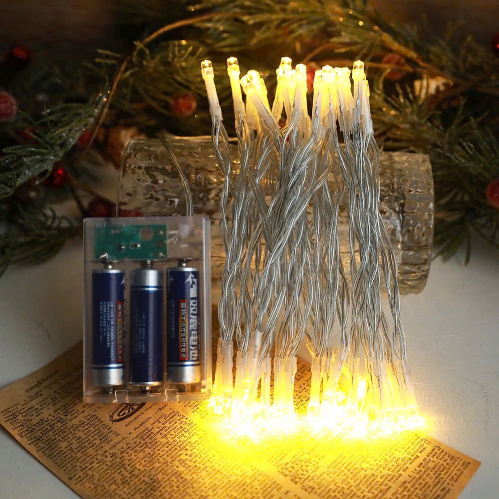 Đèn led Xài Pin Trang Trí Tiệc, Trang Trí Noel Giáng Sinh