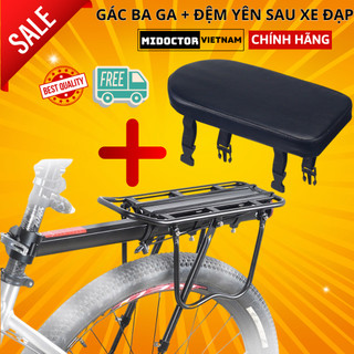 Kệ Yên Sau Gác Baga Gắn Thêm Phía Sau Xe Đạp Vào Cốt Yên cho xe đạp - Chính Hãng miDoctor 