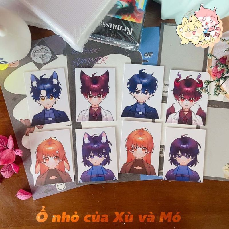 Set 4 Ảnh thẻ ID ORV (Toàn Trí Độc Giả - Yoo Joonghyuk/ Kim Dokja/ Han Sooyoung/ Yoo Sangah)