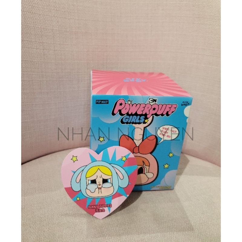 pass POPMART CRYBABY BUNNY BUBBLES checkcard